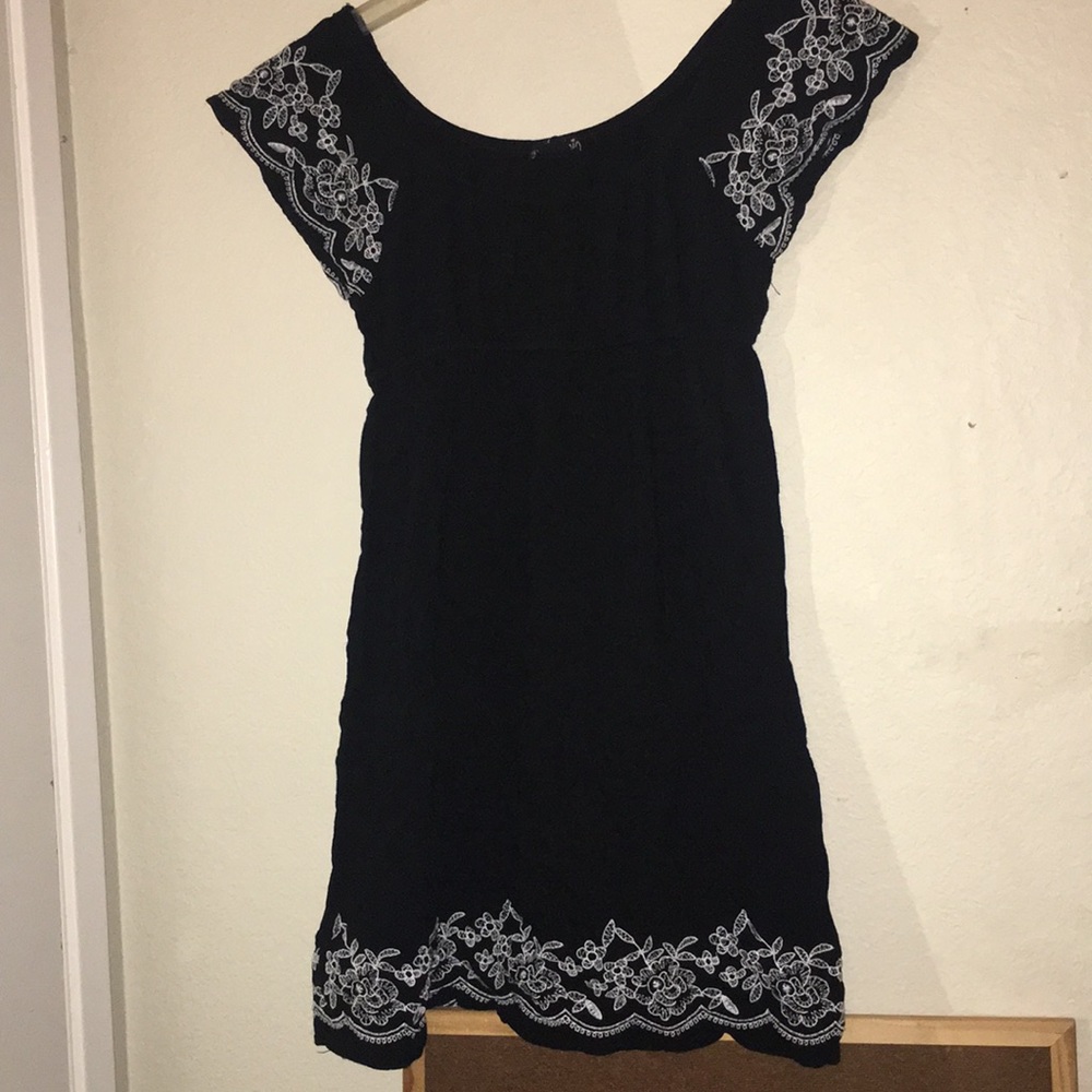 Embroidered Baby doll dress